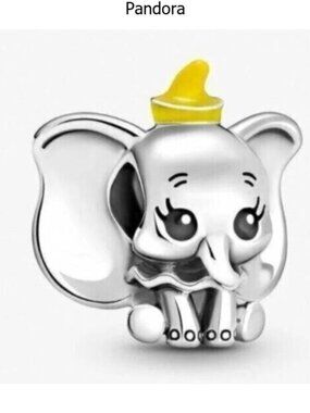 Disney Dumbo Charm, Charm For Pandora Bracelet Sterling Silver Charm